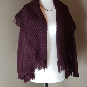 2 Style & Co NWOT poncho sweaters